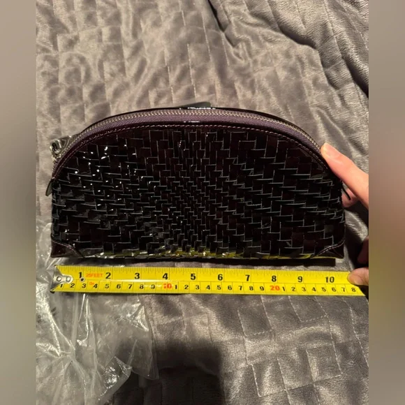 Cole Haan Black Woven Clutch - Picture 2 of 6